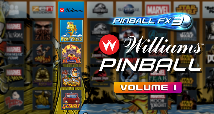 Williams and Bally pinball tables return, this time in Pinball FX3