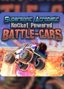 Supersonic Acrobatic Rocket-Powered Battle Cars
