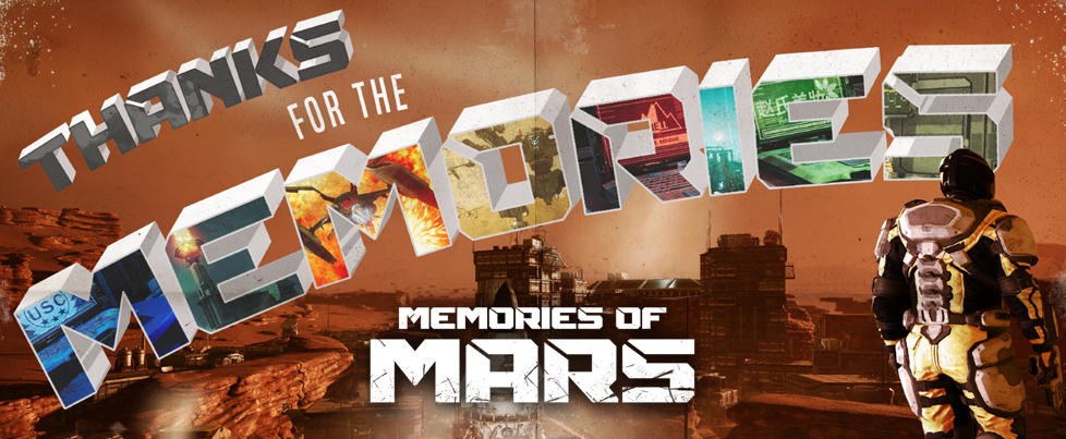 Memories of Mars already delisted, servers shut down June 25th